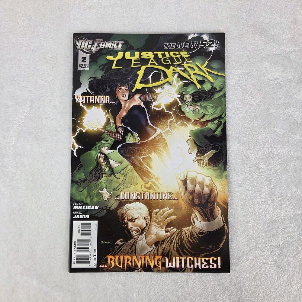 Justice League Dark #2 DC Comics 2011 New 52 Zatanna Constantine